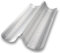 USA Pan Bakeware Aluminized Steel Perforated Italian Bread Pan, 16'' x 8'', 2-Loaf