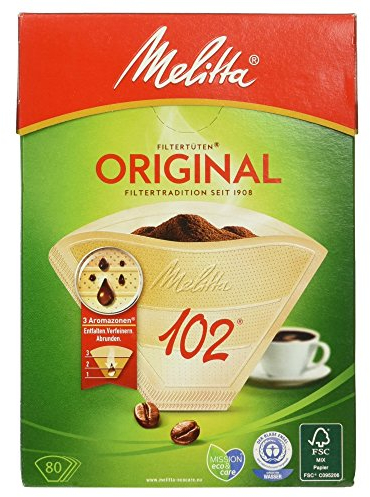 Melitta 2049667 Aroma Filtre à Café Marron 80 Pièces