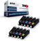 10x Print-Klex Tintenpatronen kompatibel für Canon Pixma IP-7220 IP-7240 IP-7250 IP-7270 Pixma MG-5420 MG-5440 MG-5450 MG-5470 MG-5520 MG-5550 PGI550 CLI551 PGI-550 CLI-551 Black Cyan Magenta Yellow