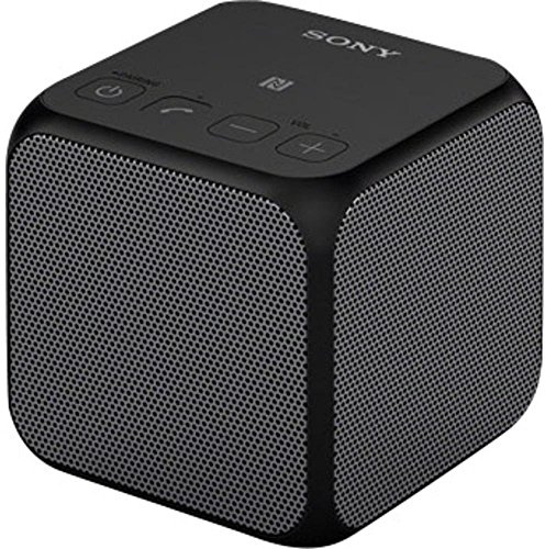 Sony SRS-X11 Bluetooth Lautsprecher, 5 Watt, tragbar und kabellos, NFC, Bluetooth, verkoppeln mit weiterer X11 für Stereosound, schwarz