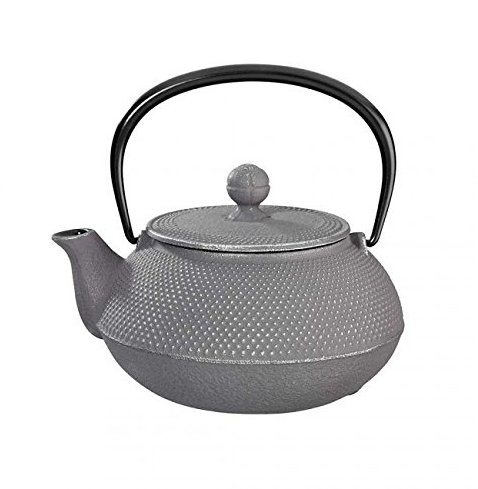 Iwachu Arare Silver Grey Cast Iron Teapot 0.55L