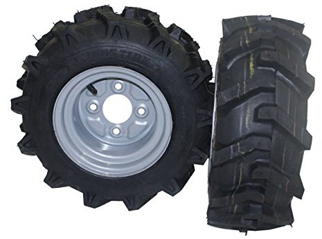 Bricoferr PT40326P - 16 x 6.50-8 ruote agricole per motozappe destra/sinistra, 16 x 6.50-8