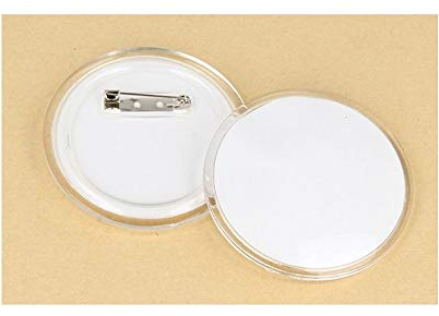 Badge à Personnaliser 6 cm X 3Pc