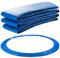 Arebos Trampolin Randabdeckung Federschutz Ø 366 cm | Trampolin Randschutz | Trampolinzubehör aus PVC und PE | Reißfest | Federabdeckung 100% UV-beständig & wasserabweisend | Blau