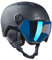 Black Crevice Skihelm Chamonix mit Visier, matt schwarz/blau, S (51-54 cm)…