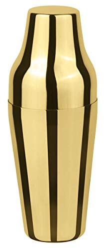 Paderno 41461G07 Shaker Ml 700 Inox, Acciaio, Oro Parisian, capacità 700 ml