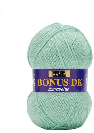 Hayfield Bonus DK Double Knitting, Gentle Jade (604), 100g by Sirdar