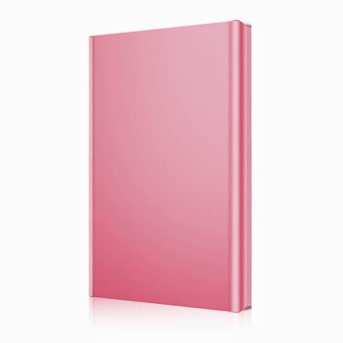 SUYING Hard disk esterno in metallo, HDD, 320 g/500 g/1 tb, portatile, 2,5, adatto per computer desktop, PS4, Xbox, smartphone, laptop, Smart TV, 120 GB, colore rosa