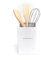 D,casa Salero y azucaro Cocina Blanco Minimalista de Ceramica - Bote Utensilios