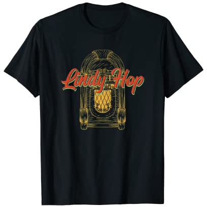 Jukebox Lindy Hop Dancer T-Shirt