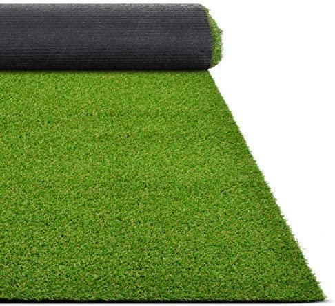 Floordirekt Kunstrasen Riviera | Höhe: 14 mm Rasenteppich Balcon Outdoor Teppich (Nahtklebeband 0,15 x 5 m)