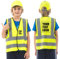 AYKRM 11 Couleurs gilet jaune enfant personnalisable LOGO Gilet de sécurité pour enfants réfléchissant haute visibilité personnalisé