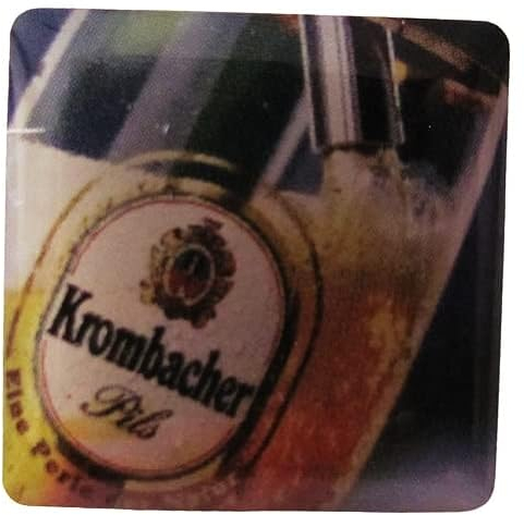 Krombacher Brauerei - Glas & Zapfhahn - Pin 18 x 18 mm