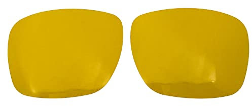 Remplacement oakley Holbrook OO9102 Sunglasses / 1,7mm /facile à installer (Yellow no-polarized)