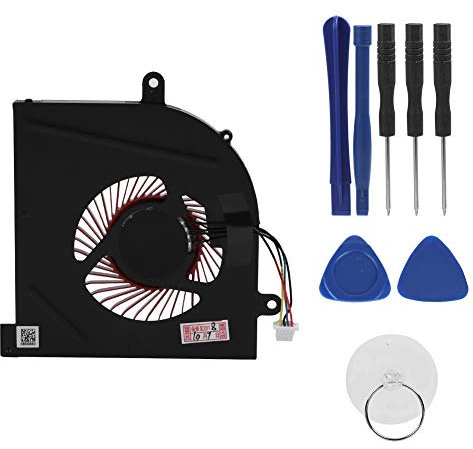 Cooling Fan, ABS GPU Cooling Fan Laptop Cooling Fan for MSI GS63VR GS73VR Pro MS-16K2 MS-17B1