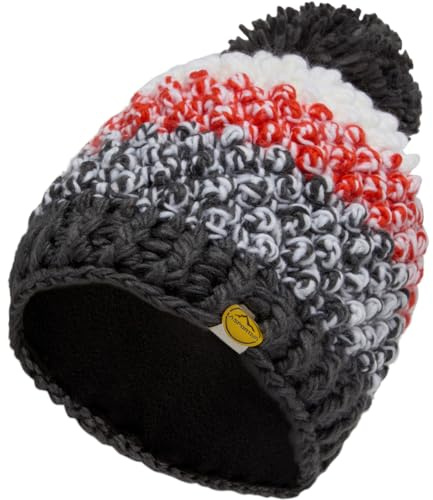 Terry Beanie Women cherry tomato/carbon (322900) S