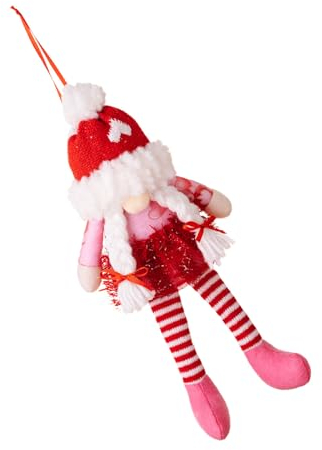 MULAIDI Valentinstag Gestrickte Elfen Gnom Rudolph Tomte Rudolph Schwedischer Zwerg für Einweihungen Zwerge Elfen Strick