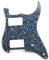 SHENGSUI Abalone Pearl HH Strat Pickguard Platte mit Schrauben für amerikanische/mexikanische Fender Standard Stratocaster