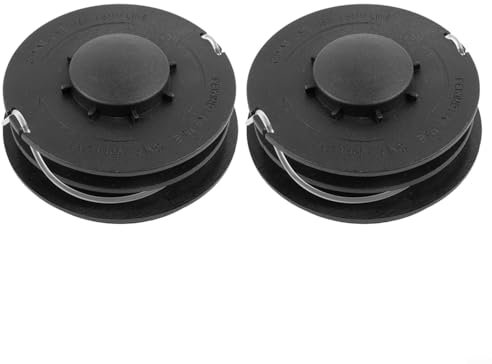 CNANRNANC 2x Spule für Einhell Rasentrimmer GC-ET 4530 Fadenspule Trimmerspule Doppelfaden Ersatzfadenspule 1,4 mm Durchmesser