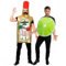 Adult Couples Tequila and Slice of Lime Costumes : Unisex Mens Womens Drink Festival Fun Oktoberfest Novelty Stag Hen Fancy Dress