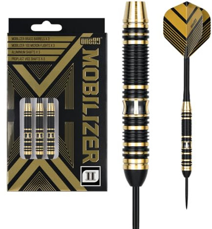 ONE80 Mobilizer 02 Brass - Steeldarts 22 Gramm