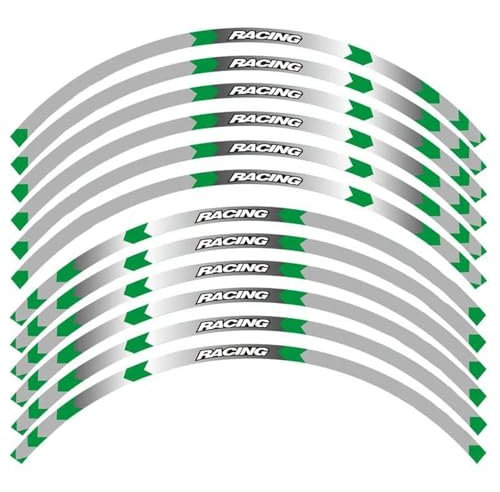 KJHOPY Adesivi durevoli Adesivi per Cerchioni Moto Strisce Riflettenti Impermeabili per D&ucati per Monster 1200SR 821 796 696 1000 900 S4R S(Style 4)