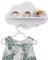 Étagères en forme de nuage blanc Étagère flottante en bois Porte-manteau Support de rangement Accessoires de chambre d'enfant Étagères murales en forme de nuage Étagères en forme de nuage pour chambre