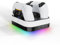 Maniglia stazione di ricarica, doppio controller dock carica 2 maniglie contemporaneamente-dock di ricarica rapida con luci a LED, design antiscivolo, ricarica touch point di tipo C, materiale ABS