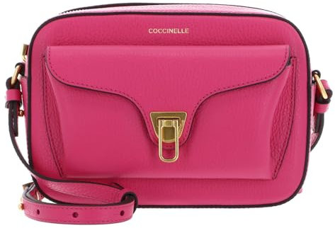 Coccinelle Pelle borsa a tracolla Beat Soft Camera Bag New Fucsia rosa