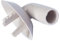 Kalttoy pour Le Système Climatiseur Connecteur Tuyau Vidange Elbow 26 Mm / 1 02 Pouce Buzle du Tuyau Vidange À Trois Mâchoires