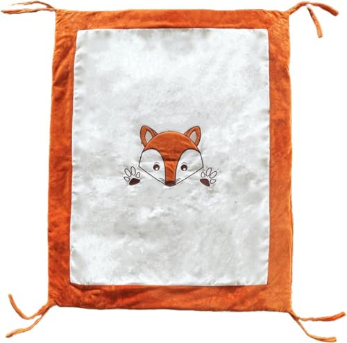 Générique Stefano Fashion Laufgittereinlage, Fuchs, 95 x 75 cm, weicher Plüsch