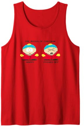 South Park Eric Cartman Stimmung Pixel Art Lustig Cartoon Classic Tank Top
