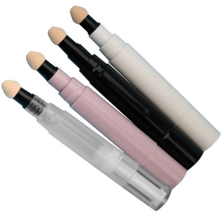IMIKEYA 4 Stück-pack Lipgloss Aufbewahrung Tuben aus Pp und PC 5ml Kleine und Leichte Rougeflaschen Tropfsicher für Reise und Täglichen Gebrauch