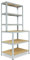 shelfplaza® 190x100x60cm HOME Werkbank Regal Schwerlast verzinkt mit 6 Böden à 145kg Tragkraft/Metall Schwerlast Steckregal Schwerlastregal Stufenregal Metall Regalsystem/Regale Lagerregale
