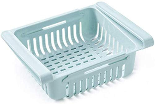 ECOSWAY Kühlschrank Trennwand Lagen Langlebig Lagerregal Frucht Gemüse Halter - Blau