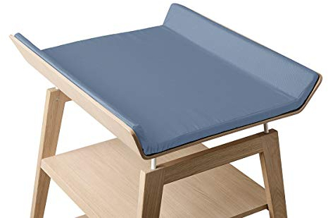 dusty blue - Linea by Leander Bezug für Linea Wickeltisch OHNE Wickeltisch und OHNE Schaumauflage