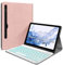 JUQITECH Backlit Keyboard Case for Samsung-Galaxy-Tab S8 S7 11 Case with 7 Color Backlit Wireless Detachable Keyboard for Galaxy Tab S8 SM-X700/X706 2022 S7 SM-T870/T875/T876 2020 11 Tablet Cover