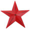 Cabilock Metall Wanddekoration Stern Eisen Kunst Shabby Wanddeko Rustikale Wandkunst Rot Scheunen Stern Weihnachten Festival Party Zimmer Bauernhaus Schlafsaal Wand Dekoration Weihnachtsschmuck