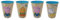 Theonoi 4 x Kinder Trinkbecher 260 ml/wählbar: Minnie Pony Princess Frozen PawPatrol Glas Kunststoff BPA frei Glas - Geschenk Mädchen (4x Peppa Pig)