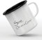 Mygoodprice MUG tasse émaillée au motif Sire on en a gros