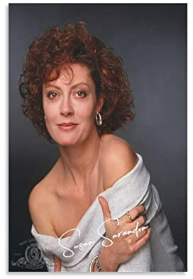 RAAMKA Poster und Drucke Senza Cornice Susan Sarandon Tela decorativa Wall Art Soggiorno Poster Camera da letto 60X90cm