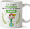 MUGFFINS Tazas Personalizadas para PELUQUERA mujer - En Español - Eres Mejor del Mundo - 11 oz / 330 ml - Regalo Personalizable original y divertido