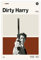 SPERKY Dirty Harry – Vintage-Filmposter auf Leinwand, Poster, Wandkunst, Dekor, Bild, Gemälde für Wohnzimmer, Schlafzimmer, Dekoration, ungerahmt, 30 x 45 cm
