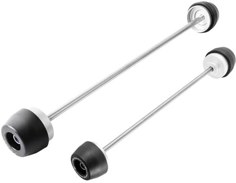 Frame Sliders Sturzschutz Motorrad Zubehör Vorne Hinterrad Achse Gabel Crash Slider Für MT-09 SP Für MT09 Für XSR900 Für XSR 900 Fallen Schutz Sturzpads Motorrad(Front Rear)