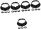 Amosfun Sets Grinder Spare Parts Plastic Gasket for Grinding Machine Pp Material Sealing Ring Pcs