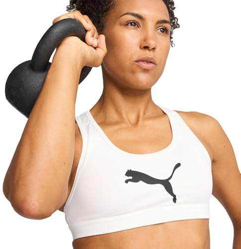 Puma Damen Sport-BHS, Undurchsichtige