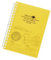 Lihit Lab., Inc. twist ring notebook A6 17 hole yellow N1664-5