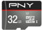 PNY Turbo Performance 32 GB Class 10 UHS-1 U3 90 Mb/s MicroSDHC Memory Card
