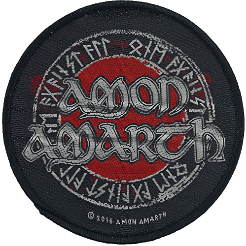 AMON AMARTH Aufnäher RUNES Patch gewebt 9 cm