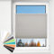 HOMEDEMO Plissee Klemmfix ohne Bohren Jalousien, Hellgrau, 55x100cm(BxH), Plisseerollo Fensterrollo mit Klemmträger, Faltrollo Klemmrollo Sicht-und Sonnenschutz Rollos für Fenster & Tür